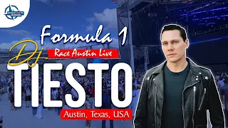 DJ Tiesto Formula 1 Race Austin Live