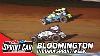 HIGHLIGHTS: USAC AMSOIL National Sprint Cars | Bloomington Speedway | July 28, 2023