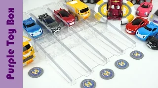 배틀트랙세트 블루윌vs블러드 아반vs포티 파워배틀 와치카 와 터닝메카드 장난감 Power Battle WatchCar Mini Car Toys 퍼플토이박스