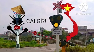 Railroad crossing Vietnam