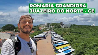 Romaria das Candeias em Juazeiro do Norte Chegou no Maior Pico de Movimento