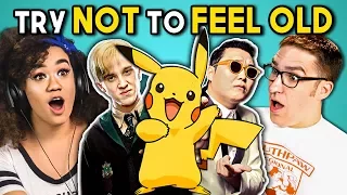 ADULTS REACT TO TRY NOT TO FEEL OLD CHALLENGE #3