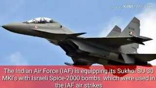 Indian Air Force To Equip Sukhoi Su-30 MKI’s With Spice-2000 Missiles Used In Air Strike