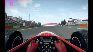 F1 2013 (Classic mode) Berger and Hill massive crash