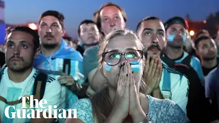 'It hurts my soul': Argentina fans in Buenos Aires react to Croatia defeat