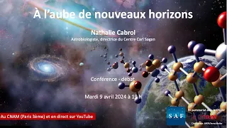 Conférence-débat "À l’aube de nouveaux horizons"