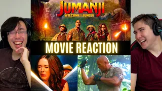 REACTING to *Jumanji 2: Welcome to the Jungle* I'M DYING!!!! (Movie Commentary)