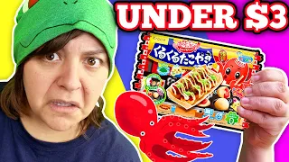 GROSS!! Testing 3 Weird Japanese Craft DIY Candy Kits under 3$ Cash or Trash