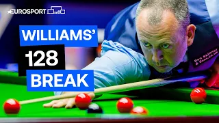 Mark Williams’ stunning break of 128 during his match against Peter Lines | Eurosport Snooker