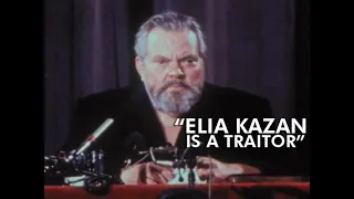 Orson Welles on Elia Kazan