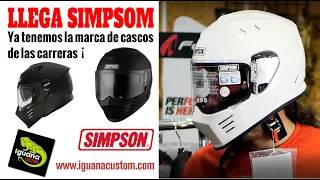 🚨 Review - Presentación Cascos SIMPSON ECE by Iguana Custom Venom & Darksome