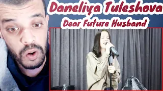 Daneliya Tuleshova - Dear Future Husband / Meghan Trainor cover / Live ​| REACTION DZ جزائري