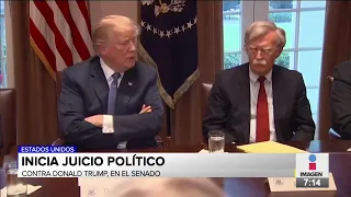 Republicanos piden juicio político de Donald Trump sin testigos | Noticias con Francisco Zea