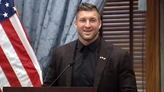 Tim Tebow on Anti-Human Trafficking in Tennessee