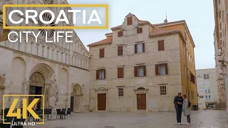 Traveling through Ancient Cities of Croatia - 4K City Life Video of Best European Destinations