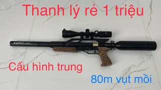 THANH LÝ GIÁ RẺ 1 KHẨU SÚNG PCP CONDOR TANOL CẤU HÌNH TRUNG | GIẢM GIÁ RẺ ĐƯỢC 1 TRIỆU ĐỒNG