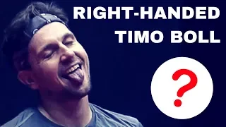 What If Timo BOLL Was Rigt-Handed ? Table Tennis Hand switch