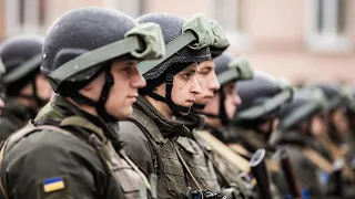 Військовослужбовці Нацгвардії патрулюють звільнені райони Київської області