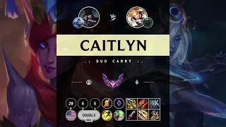 Caitlyn ADC vs Lux - NA Master Patch 14.10