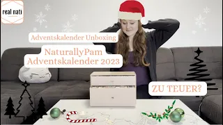 ZU TEUER?🎄Pamela Reif Adventskalender 2023🎁UNBOXING Naturally Pam