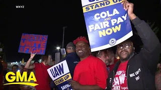 UAW launches strike against Big 3 automakers l GMA