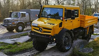 Mercedes ZETROS 2021 and Mercedes UNIMOG 2021 (Endurance Driving Test)