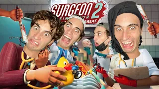 LE SAQUÉ LA CABEZA A MI PACIENTE SIN QUERER | Surgeon Simulator 2