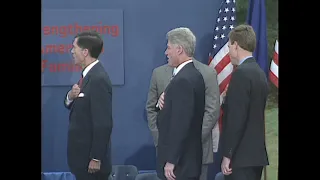 President Clinton in Springfield, Virginia (1996)