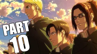 Attack on Titan 2: Final Battle Gameplay Walkthrough Part 10 | Chapter 2 - Ep 1 | The Scout Regiment