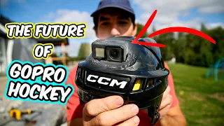 Hiding GoPro's in our Hockey Helmets?