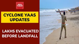 Lakhs Evacuated As 'Ver Severe Cyclonic Storm' Yaas Nears Odisha's Dharma : IMD