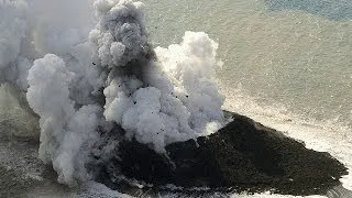 Nace una nueva isla en Japón tras la erupción de un volcán submarino BBC MUNDO