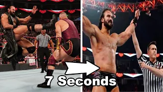 Top 10 Shortest WWE Matches of 2020