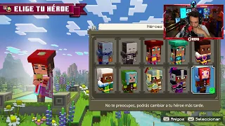 Grefg juega Minecraft Legends por PRIMERA VEZ! (al modo historia)