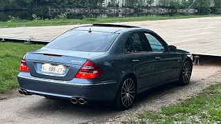 W211 | MERCEDES E320 CDI NO MUFFLER ( 3.2 L6 ) AMG EXHAUST