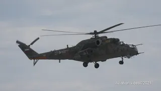 Вертолеты России КА-62, АНСАТ, МИ-24 показательные полеты. МАКС-2021