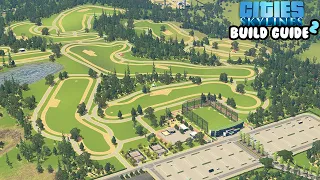 Can We Build A Vanilla GOLF COURSE In Cities Skylines!? | Orchid Bay