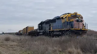 CWW 2807 & 2807 Head to Wallula with 30 cars.