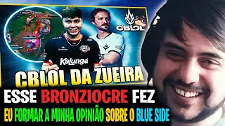 BRONZIOCRE: "BRANCE PAI do TITAN e DRIFT IMPOSSÍVEL DO MICAO - CBLOL DA ZUEIRA" | Tockers React