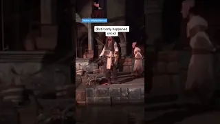 Johnny Depp Surprises Guests and Replaces Jack Sparrow Animatronic on Pirates of the Caribbean