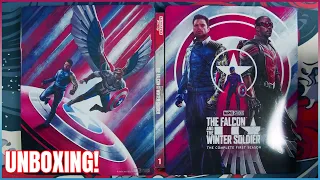 The Falcon and The Winter Solider Steelbook Unboxing