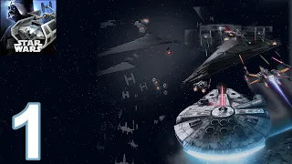 Star Wars StarFighters Missions Gameplay Walkthrough Part 1 Android,iOS