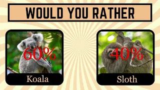 Would You Rather Animal || @Quizzix786