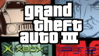 [Comparison] Grand Theft Auto III (GTA 3) - Playstation 2 vs Xbox [ENG SUB]