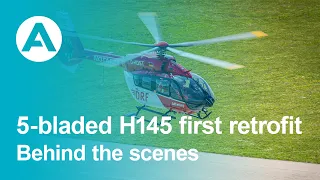 Behind the scenes of the H145 first retrofit