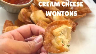 How to Make Cream Cheese Wontons