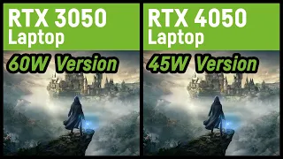RTX 3050 60W vs RTX 4050 45W Laptop/Notebook