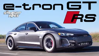 RIP TAYCAN! 2022 Audi e-tron RS GT Review