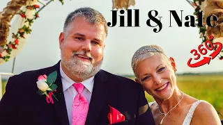 Jill & Nate 360 Wedding Ceremony Video 7-12-21