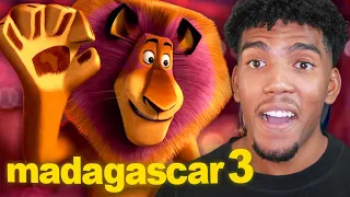 WATCHING **MADAGASCAR 3** FOR THE FIRST TIME! (Movie Reaction)
